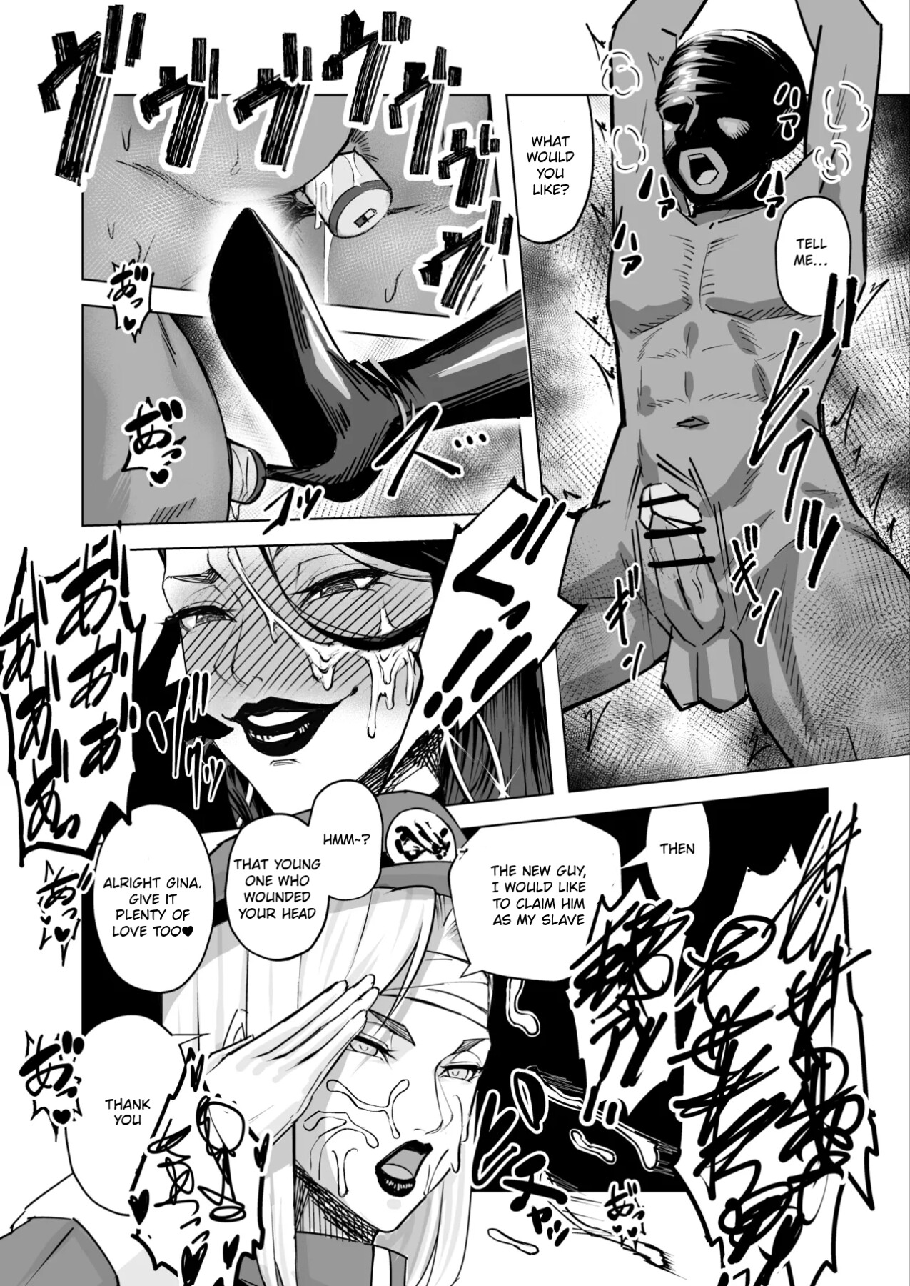 Hentai Manga Comic-A Dick Slave in a Land of Wicked Women-Read-10